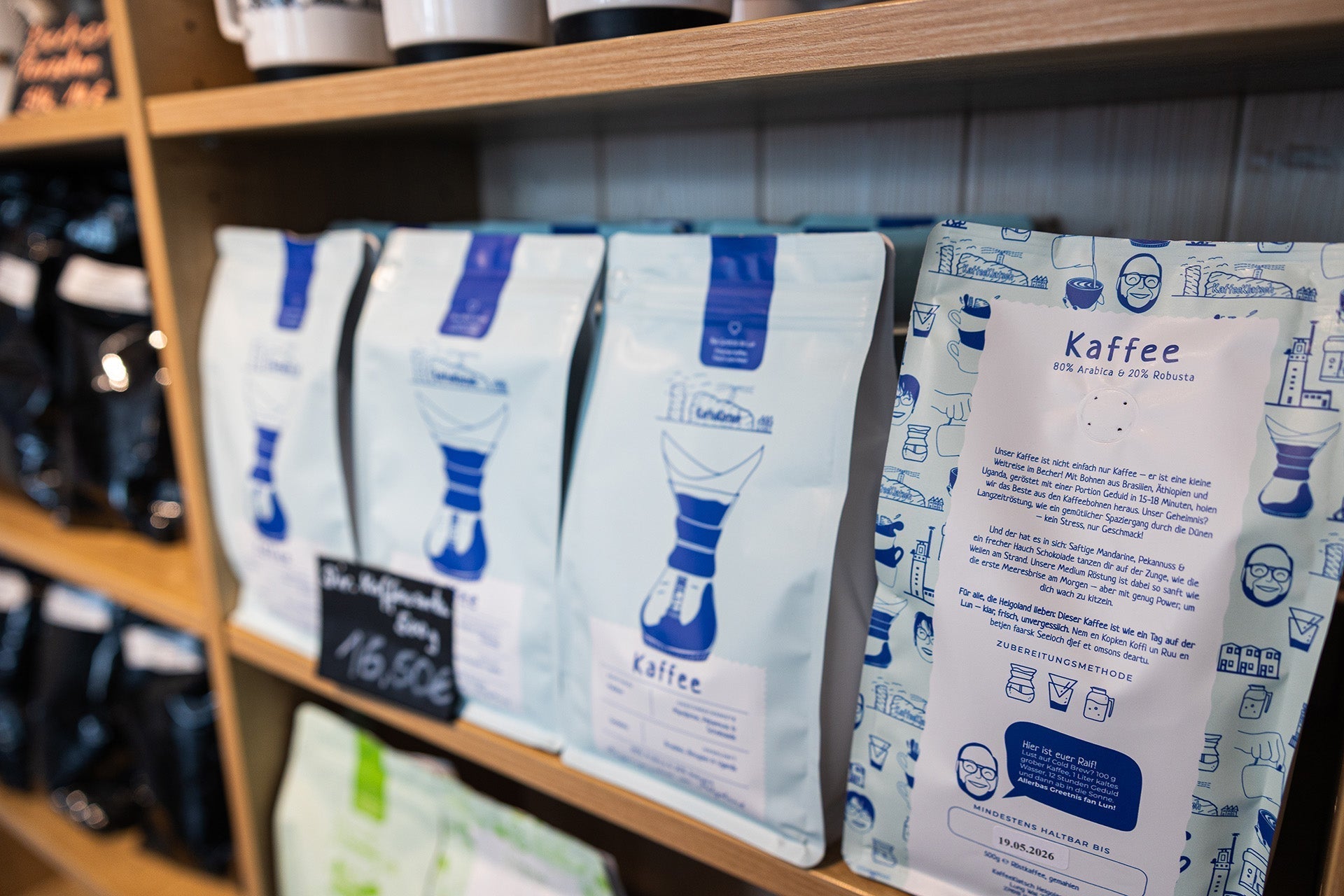 Unser neuen Kaffeetüten sind da...