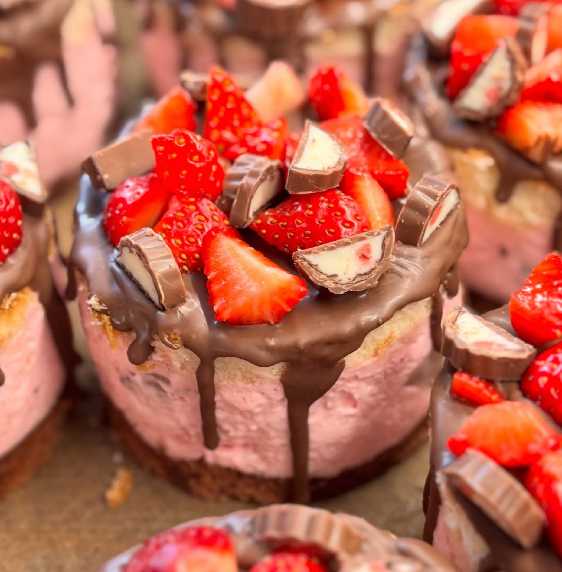 Helgoländer Erdbeer-Schoko-Träumchen - Rezept